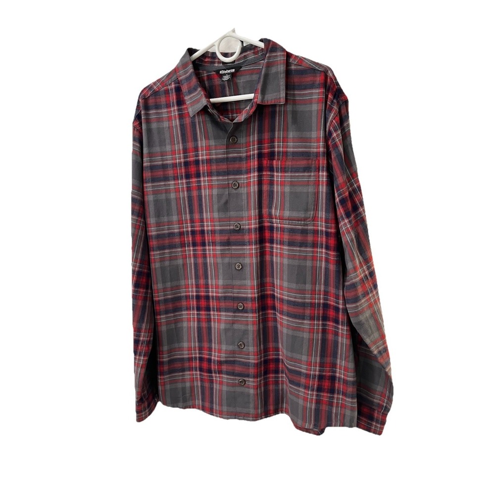 Sherpa‎ Adventure Gear Plaid Performance Flannel Mens XL UPF 50+ Shirt